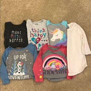 Girls shirts size 7